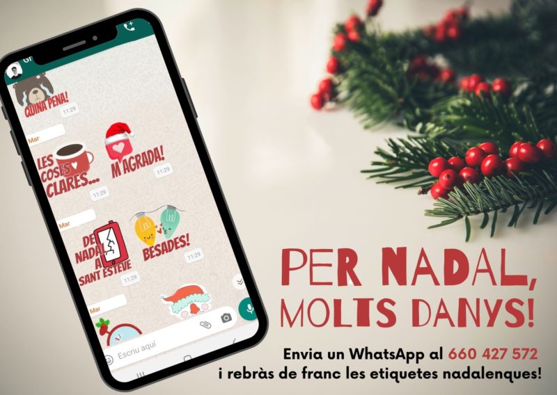 Felicitacions nadalenques en català per a Whatsapp