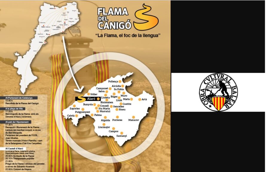 La Flama del Canigó a Mallorca